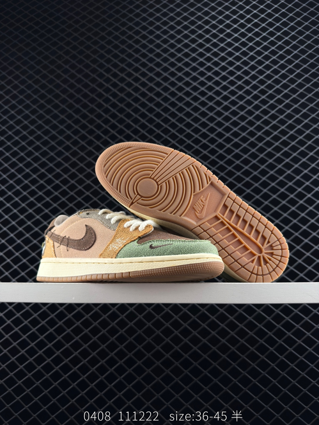 Travis Scott x Air Jordan 1 ” Reverse Mocha “